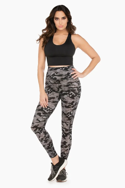 Miracle Jeans® Camo Tummy Control Performance Leggings Charming Everyday Clothing For Women