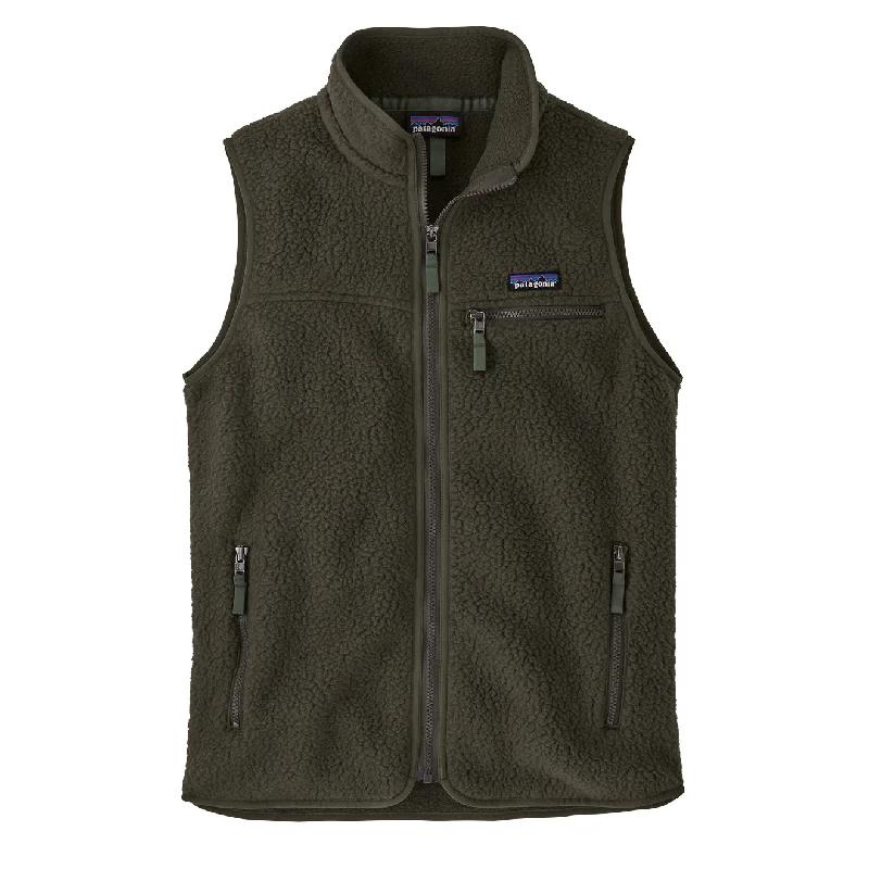 Patagonia Womens Retro Pile Vest Pine Needle Green Women's Stylish Casual Garments