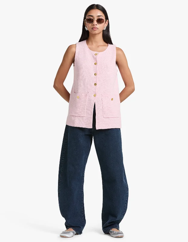 Helena Gilet - Rosa Women's Transitional Attire