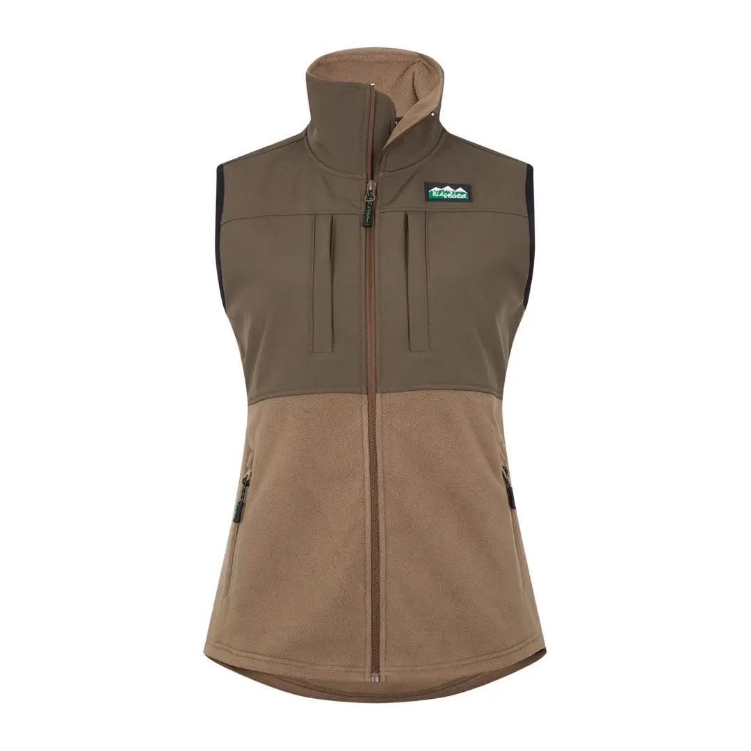 Ridgeline Ladies Hybrid Fleece Gilet Stylish Women's Garments