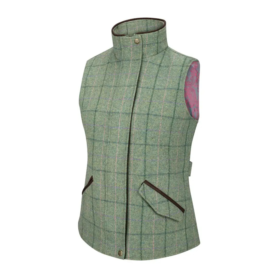 Hoggs of Fife Roslin Ladies Technical Tweed Waistcoat Women's Trendy Garments