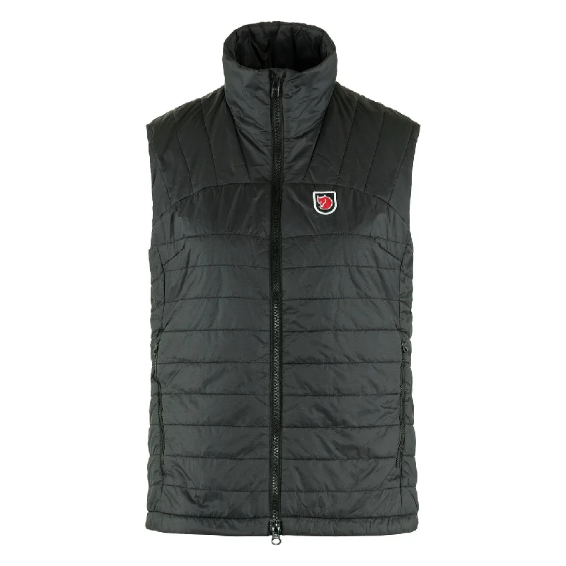 Fjallraven Womens Expedition X-Latt Vest Black Women's Workout Garments