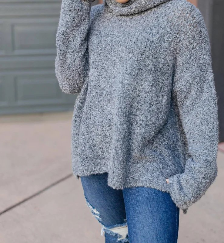 Popcorn And A Movie Sweater In Gray Formal Clothing For Women