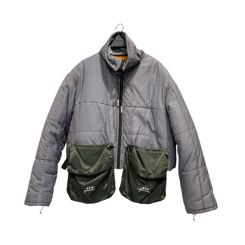 A-COLD-WALL/Puffer Jkt/M/SLV/Puffer W/ Detachable Pockets Women's Apparel And Garments