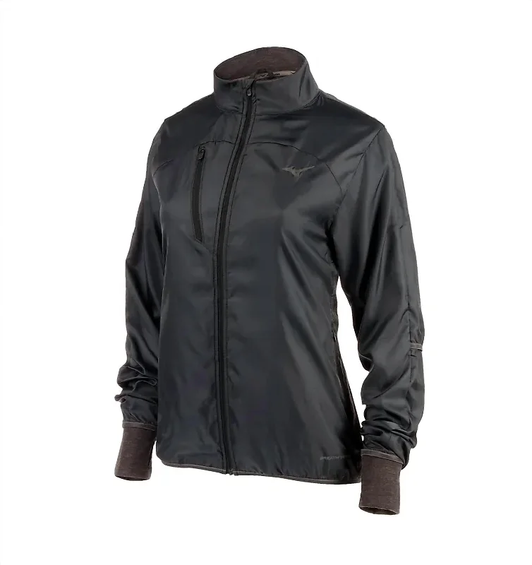 Women's Breath Thermo Fz Jacket In Black End of Season Sale