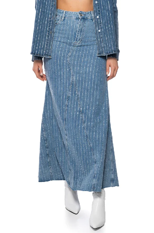 HEAVY HITTER DENIM SKIRT Clearance Sale Online