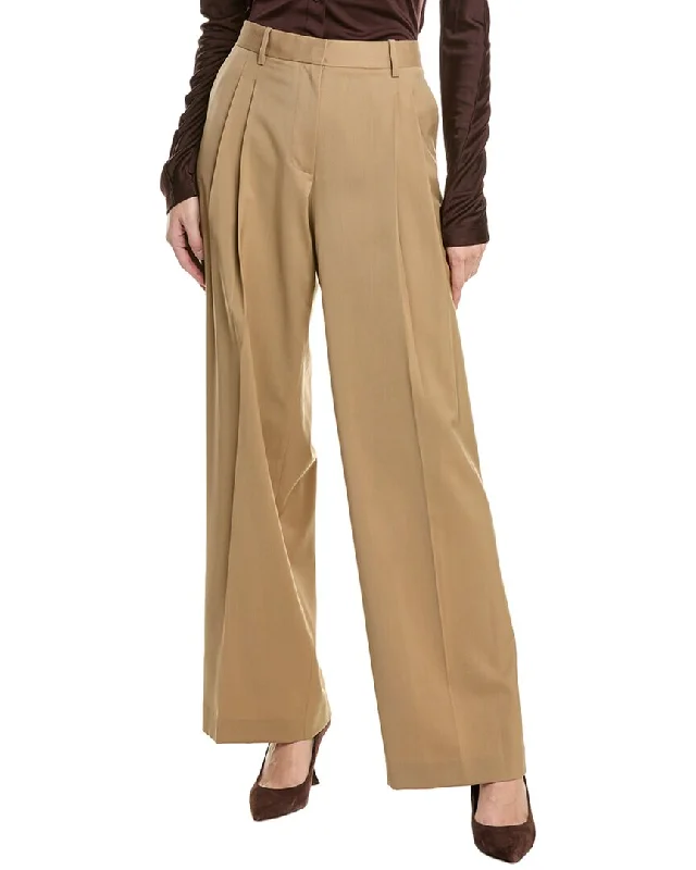 Helmut Lang Pleated Wool Pant Trendy Casual Outfits