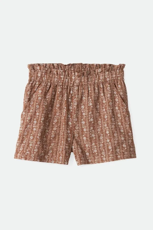 Balboa Linen Short - Bison Women's Date Night Outfit