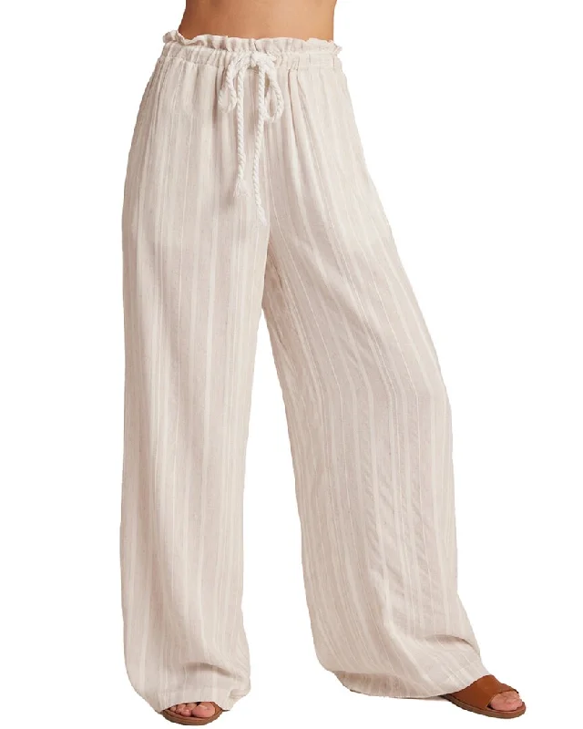 Bella Dahl Ruffle Waist Wide Leg Pant Women's Elegant Garments