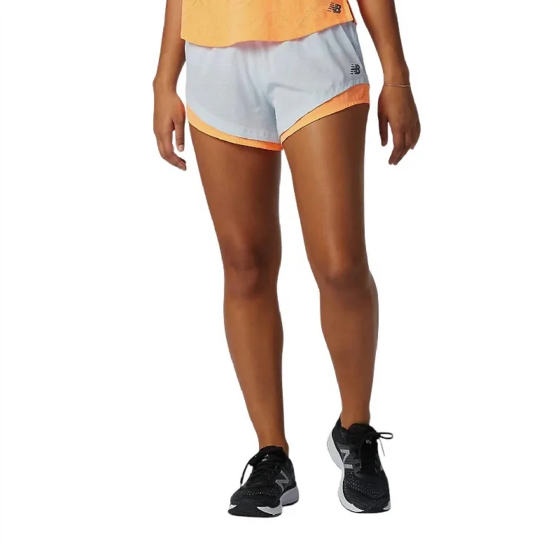 Women's Q Speed Fuel Short In Uv Glo Stylish Loungewear for Women