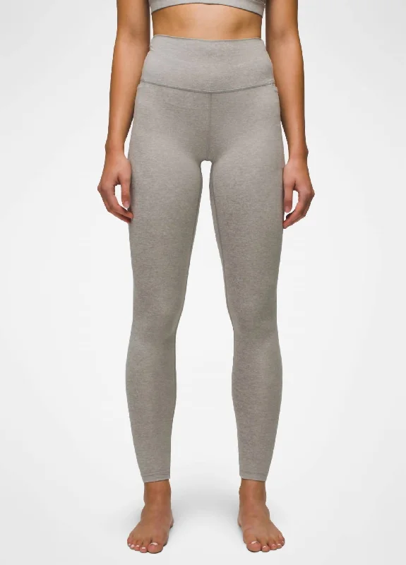 Heavana Pocket Legging In Heather Grey Women's Outfit