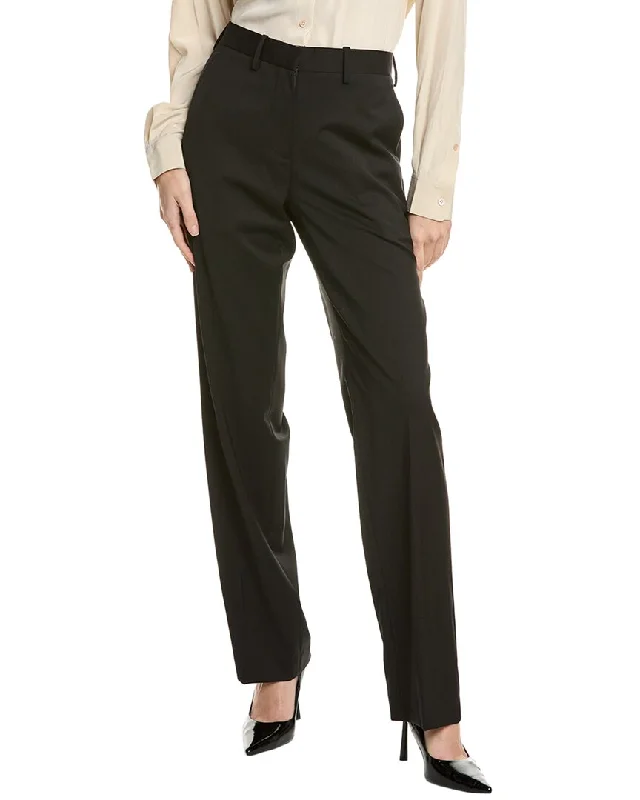 Helmut Lang Wool Car Trouser Women's Holiday Outfit