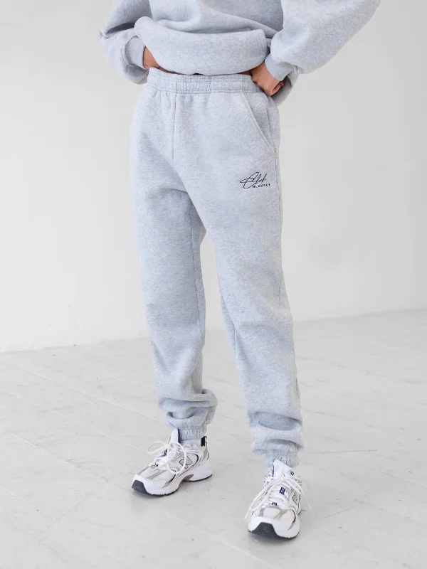 Club Sweatpants - Marl Grey Women's Casual Wear Clothes