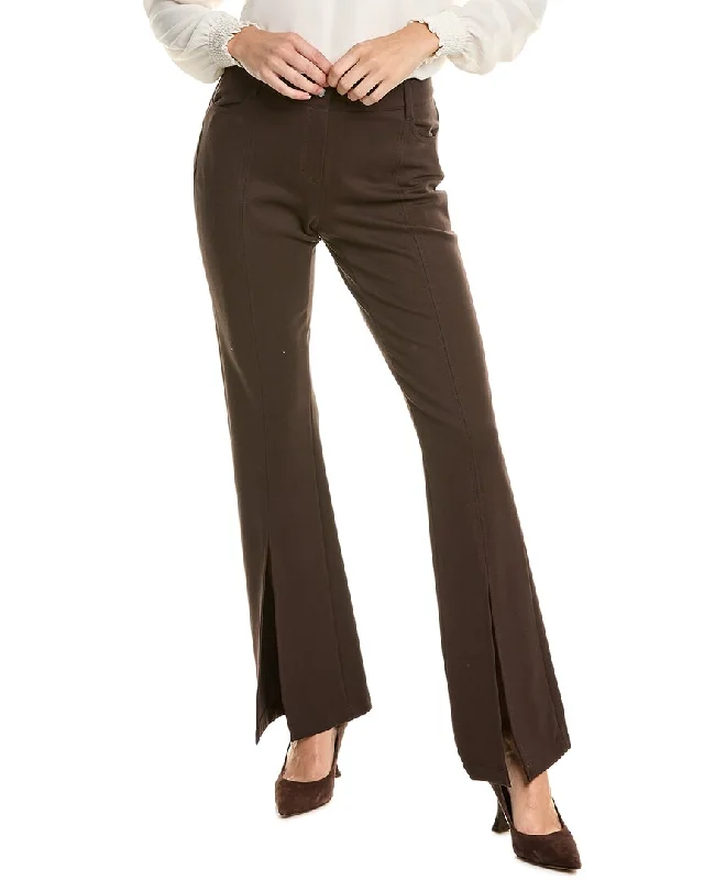 Elie Tahari Slit Front Pant Flash Sales Today