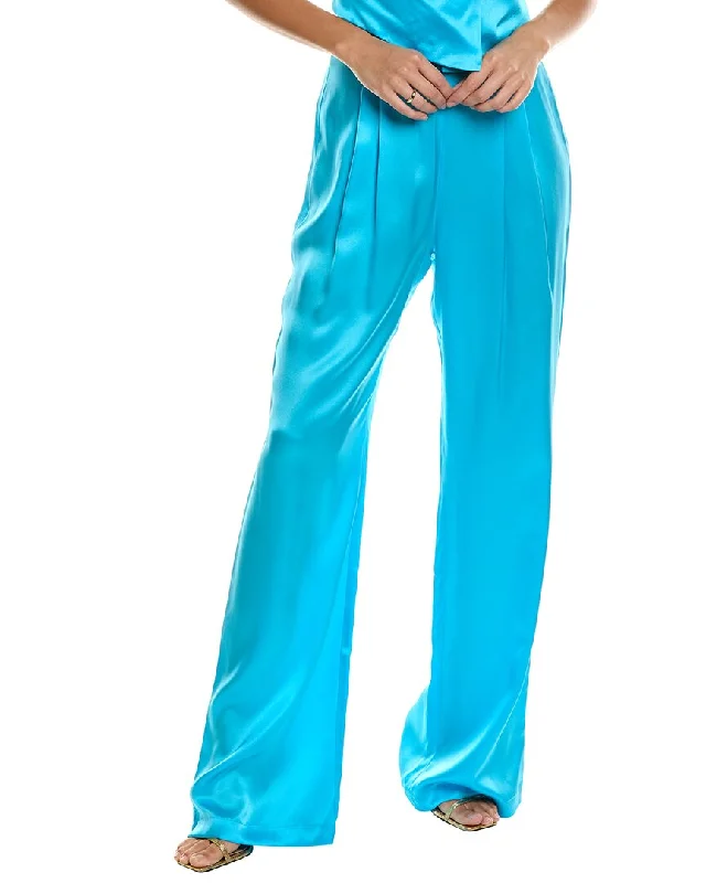 AIIFOS Alyssa Silk Pant Elegant Women's Clothing