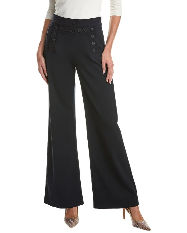 Weekend Max Mara Galli Wool-Blend Trouser Women's Clothes And Apparel