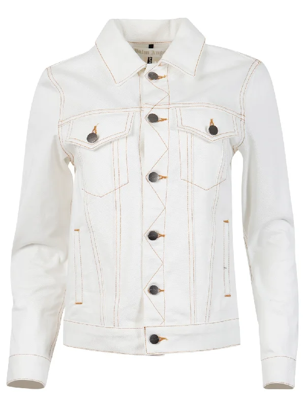 X The Webster Degradé Denim Jacket White Women's Weekend Outfit