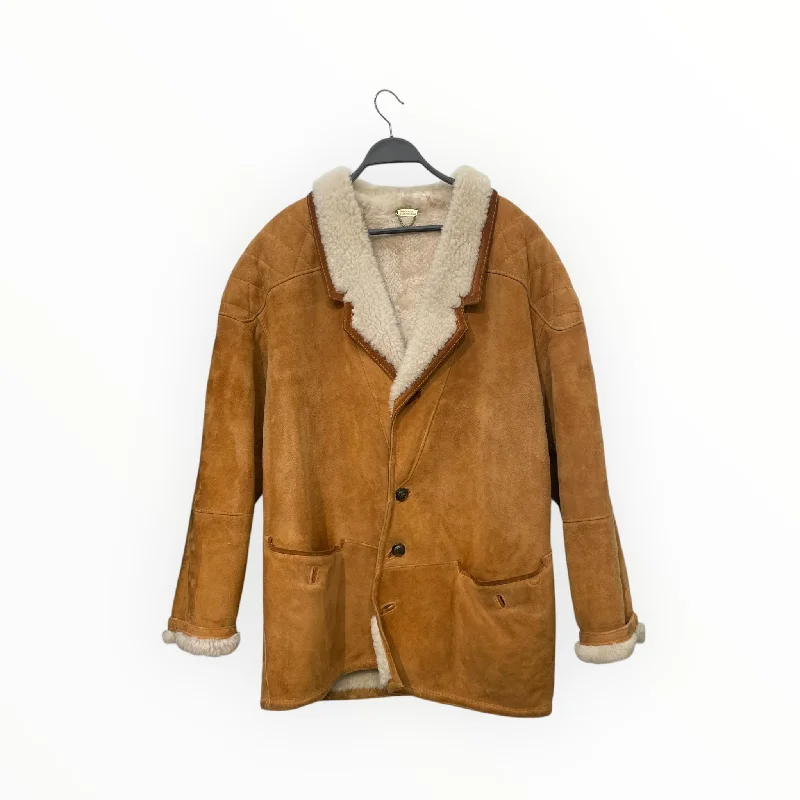 Vintage/Leather Jkt/50/Suede/CML/Shearling Women's Vintage Garments