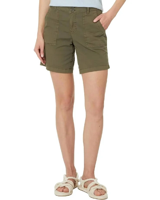 Renegade Shorts In Burnt Olive Extreme Clearance Deals