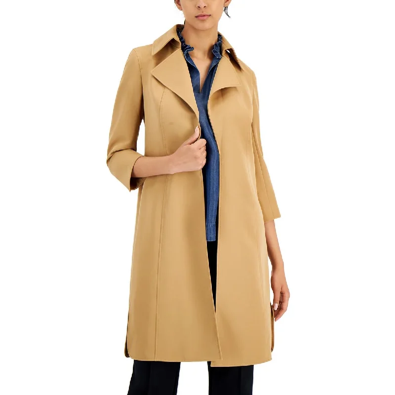 Womens Solid Polyester Trench Coat Cheap Women's Clothing Online