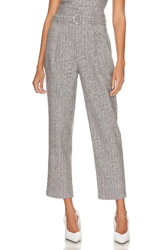 Paola Pant In Heather Grey Women's Formal Event Clothing