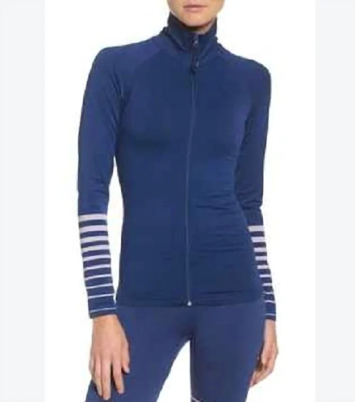 Women's Athletic Shirt Finish Line Jacket In Blue Trendy Women's Fashion