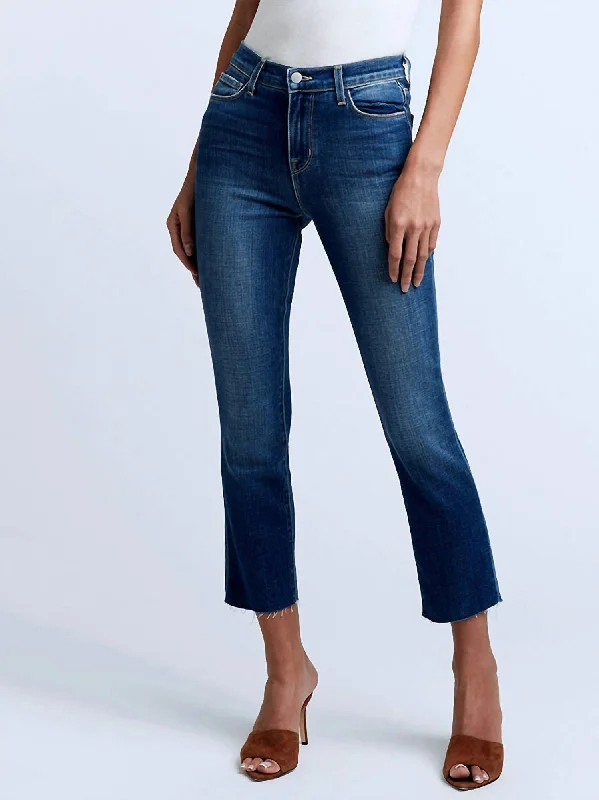 Sada High-Rise Cropped Jean In Sequoia Plus-Size Women's Clothing