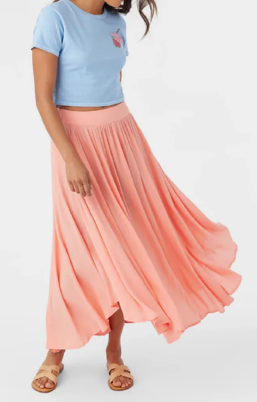 O’NEILL Marnie Solid Maxi Skirt Outfits For Women