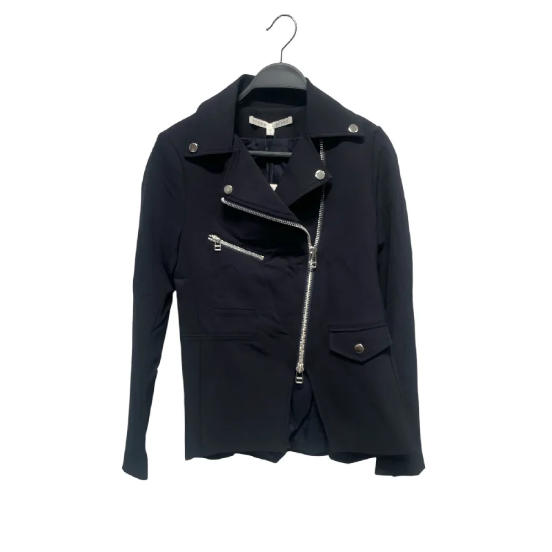 VERONICA BEARD/Riders Jkt (W)/0/Polyester/BLK/BIKER JACKET Women's Elegant Evening Outfit