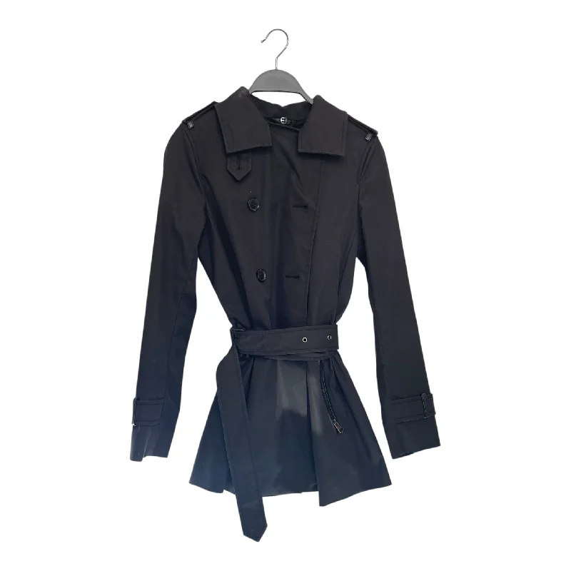 MACKAGE/Trench Coat/XXS/Polyester/BLK/BELT Trendy Women's Dresses Online