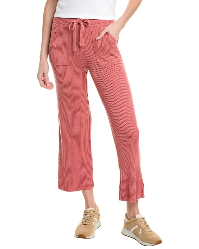 Splendid Georgie Rib Cashmere-Blend Pant Casual Women's Clothing Online