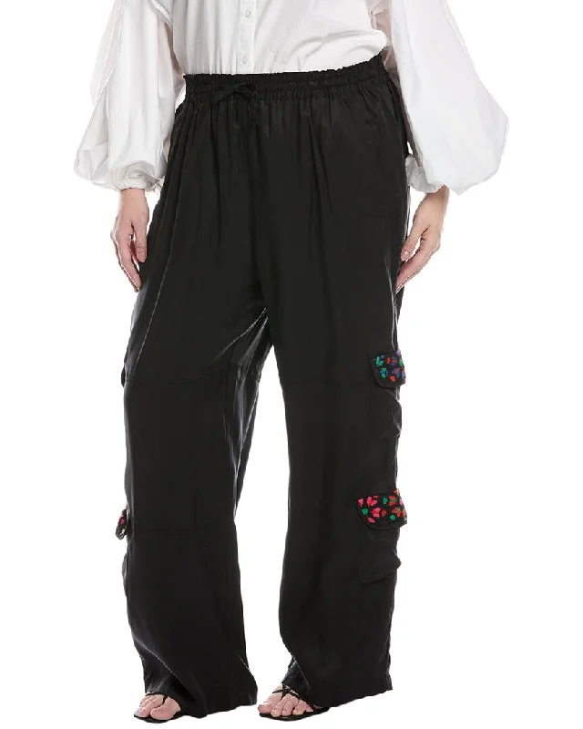 Johnny Was Plus Phillis Pant Women's Travel Attire