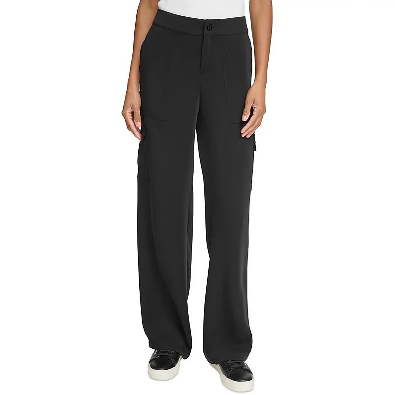 Womens High Rise Stretch Cargo Pants Women's Evening Apparel