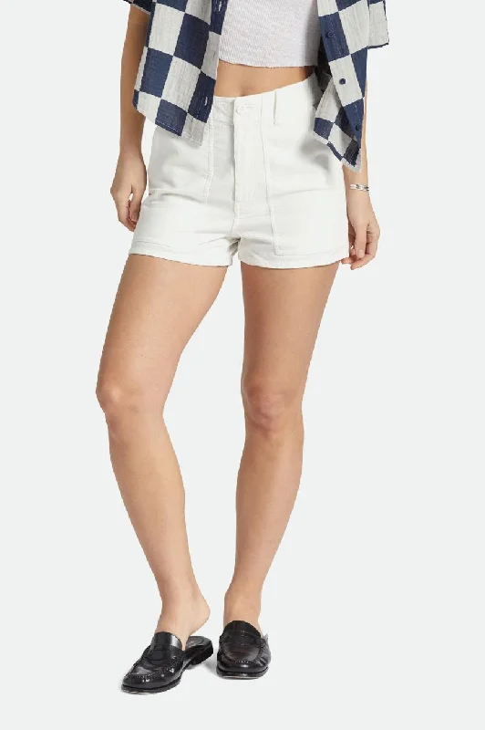 Vancouver Short - White Cord Women's Transitional Outfit