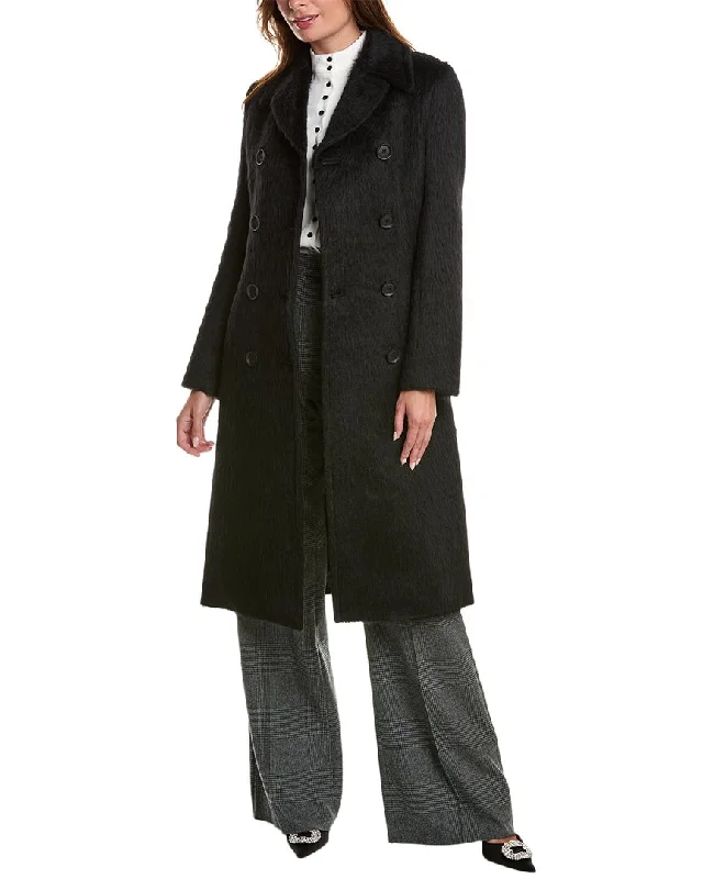 Sportmax Belford Alpaca & Wool-Blend Coat Modern Women's Attire