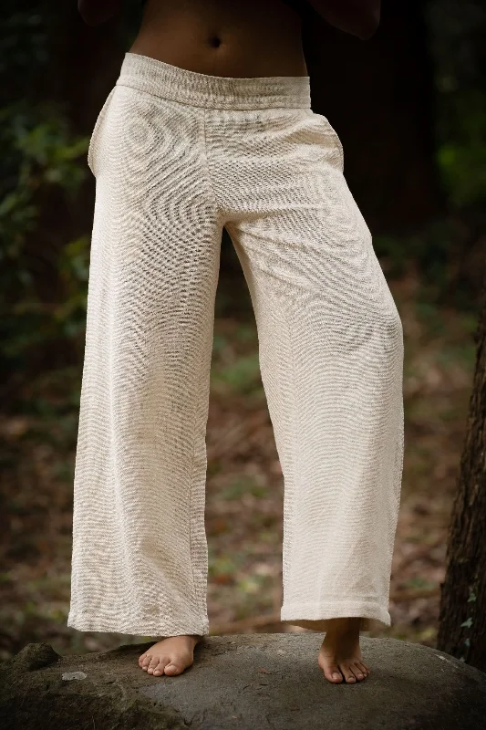 Enlightened Flare Pants - Cream Women's Professional Apparel