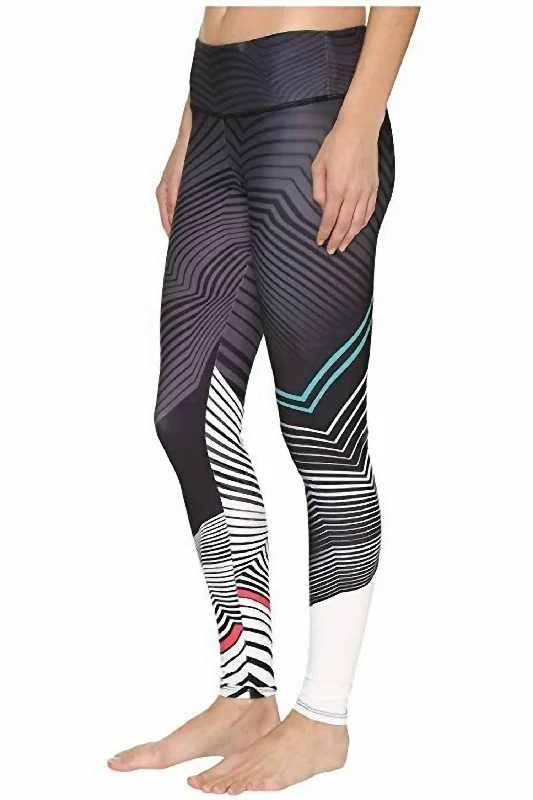 Yoga Graphic 229 New Moon Print Leggings In Multicolor Effortless Chic for Women