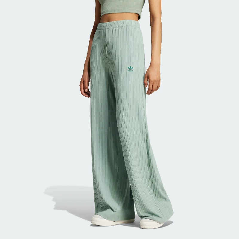 Women's adidas Essentials Wide Rib Pants Women's Night-Out Outfit