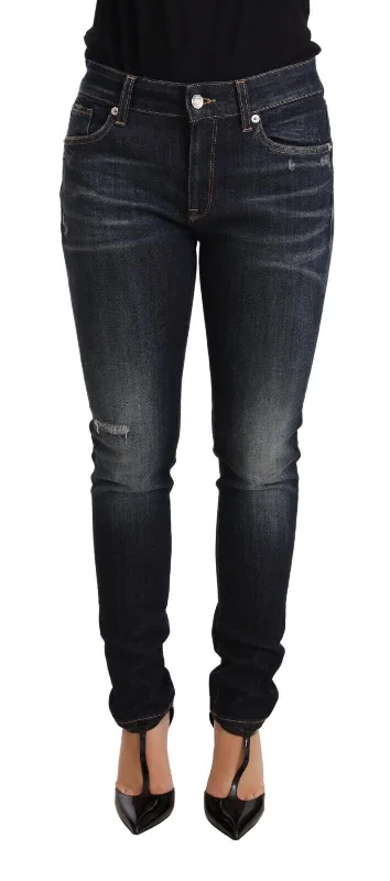 Dolce & Gabbana Chic  Slim Skinny Women's Jeans Affordable Women's Garments