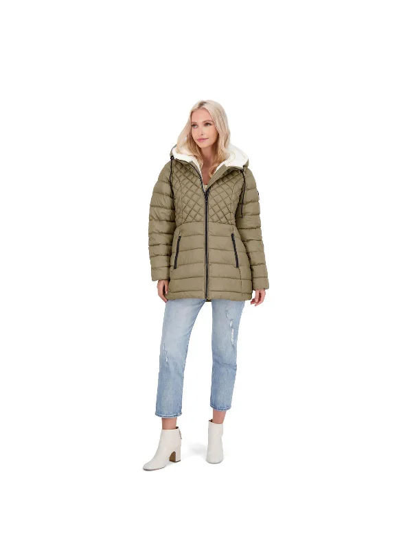 Cozy Lined Glacier Shield Womens Cozy Quilted Glacier Shield Coat Women's Comfortable Garments