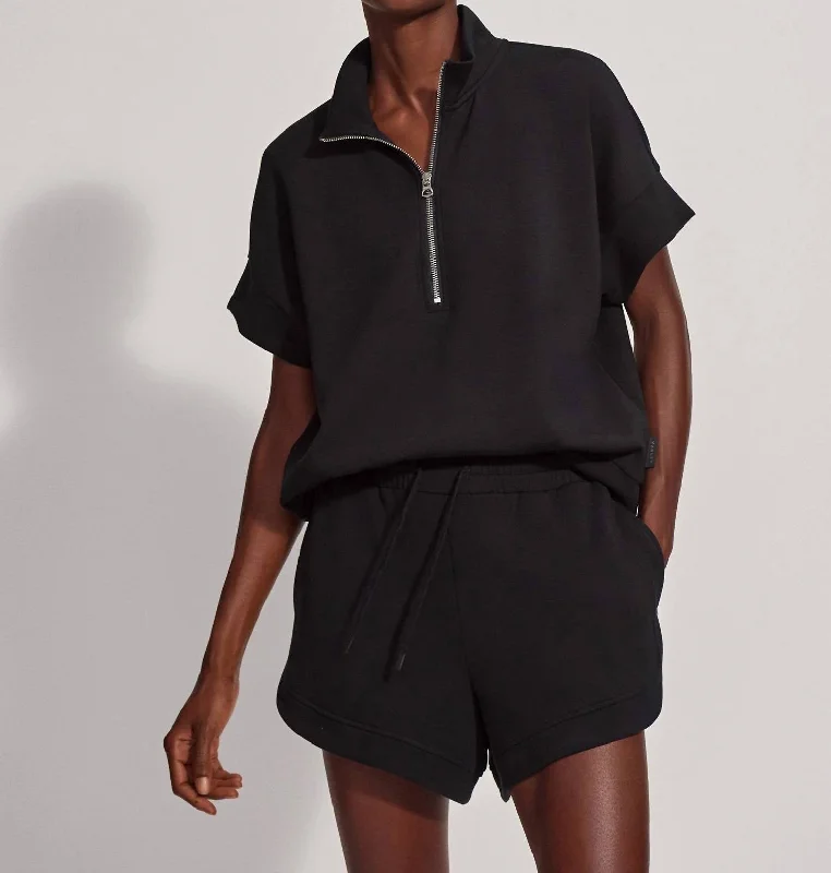 Ollie High Rise Short In Black Affordable Luxury Women's Apparel