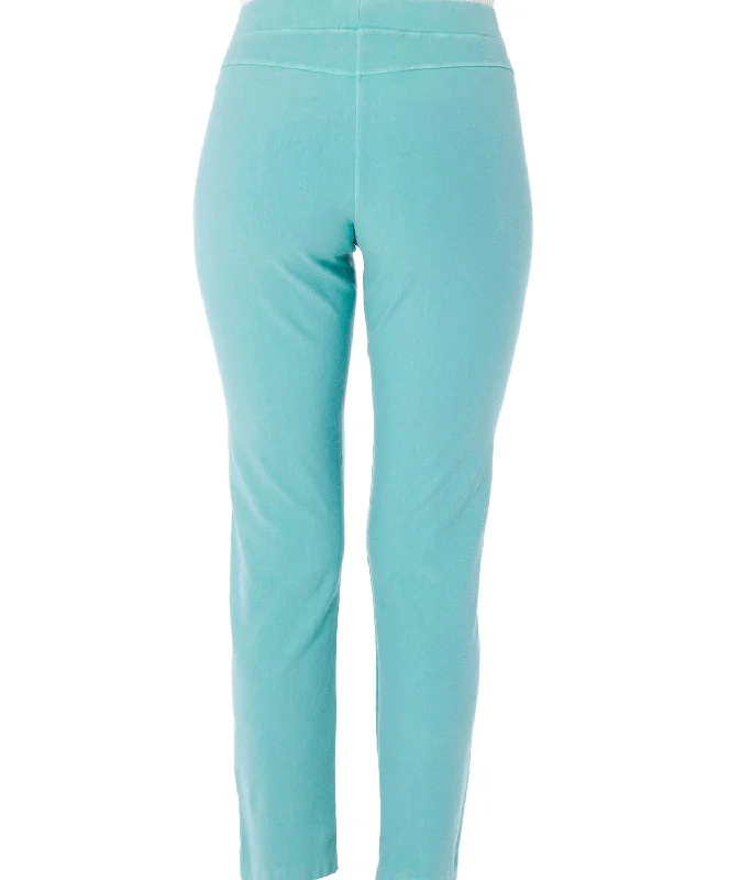 Capri Jeggings In Mint Casual Garments For Women