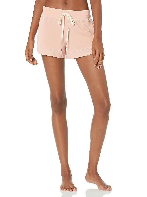 Fade Away Shorts In Dusty Rose Women's Sporty Chic Clothes