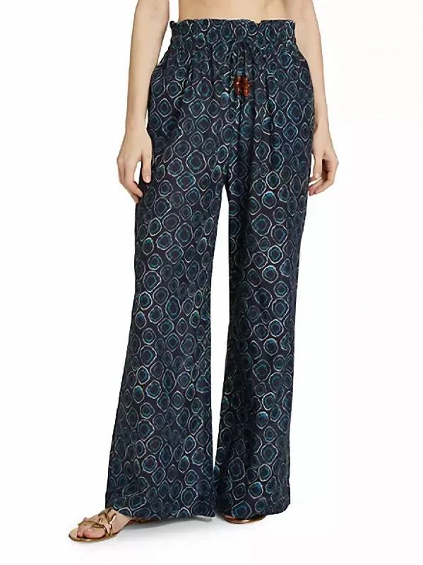 Vanessa Pants In Aquamarine Sophisticated Women's Fashion