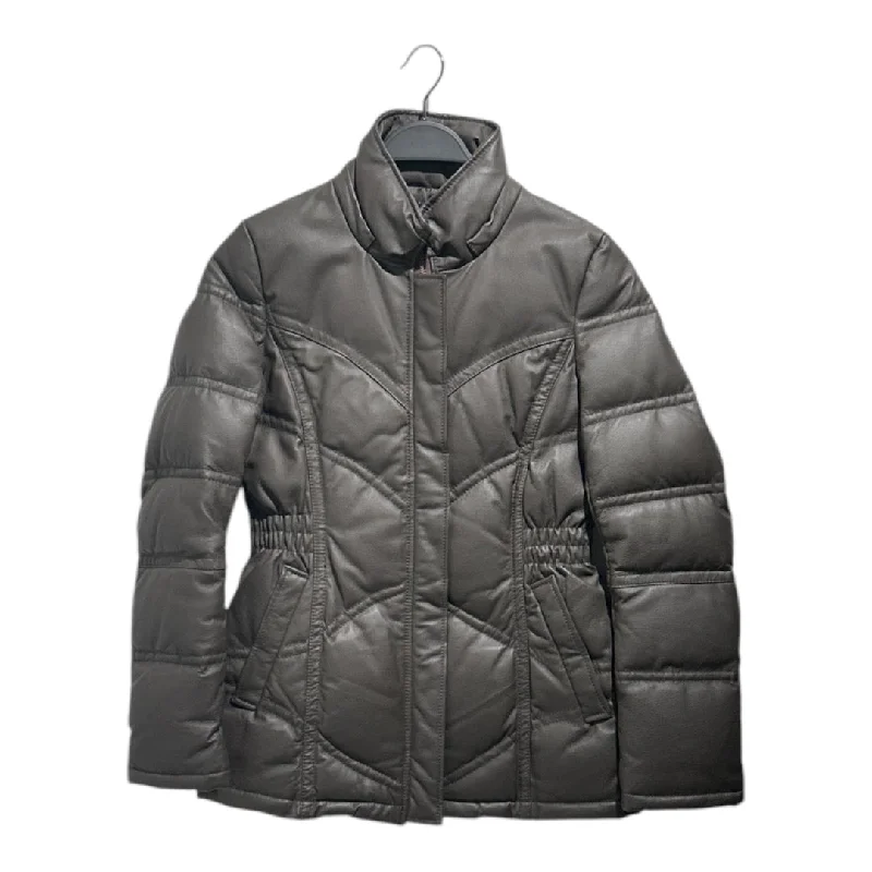 TORNADO MART/Puffer Jkt/40/Leather/GRN/ Women's Occasion Wear Clothes