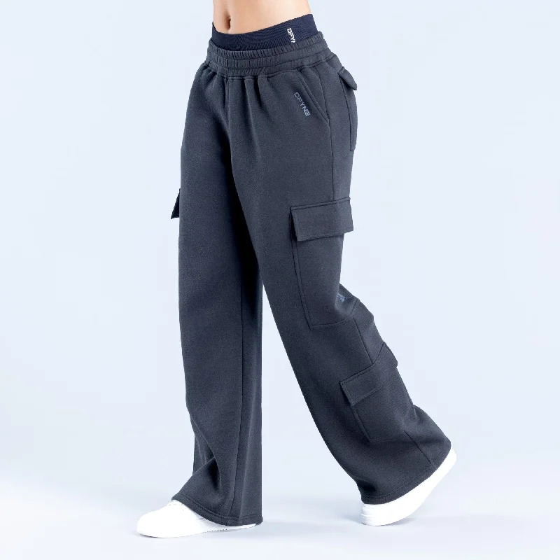 Lanyi Edit Wide Leg Cargo Joggers Women's Clothes For Work Events