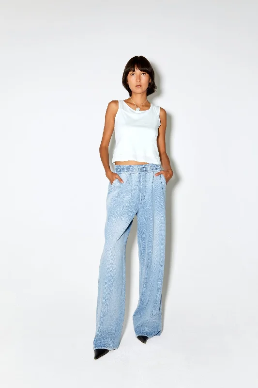 POLLY pants light blue Boutique Dress Online