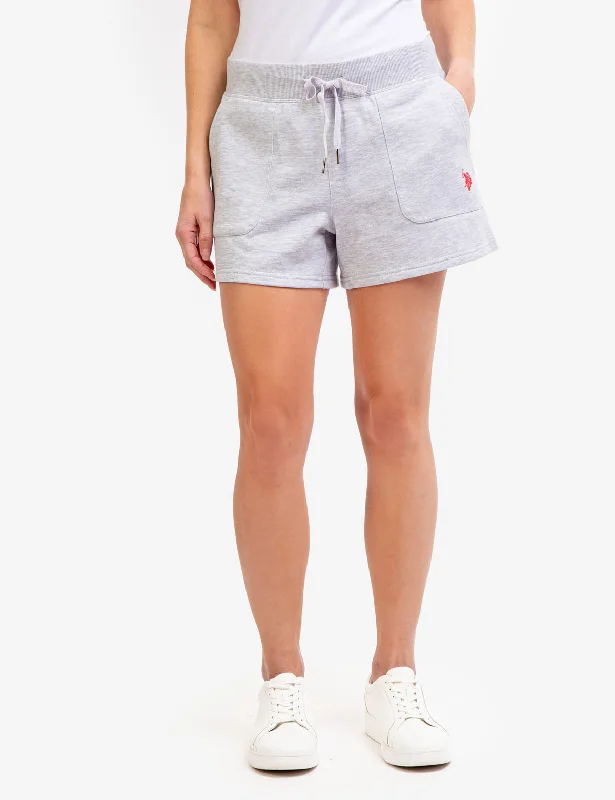 PATCH POCKET DRAWSTRING SHORTS Women's Outfit