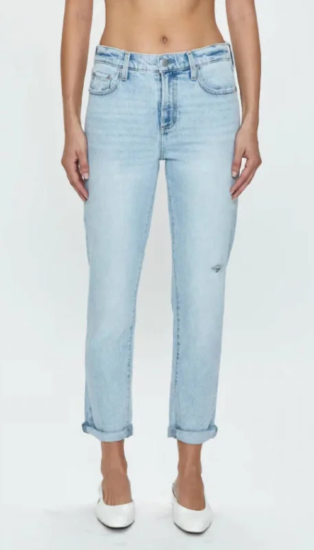 Riley Mid Rise Relaxed Girlfriend Jeans In Saint Vincent Outfits Ideas