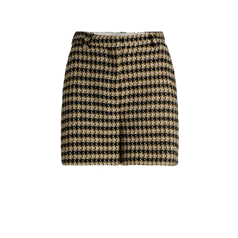 Relaxed-fit shorts in tweed Online Boutiques Best